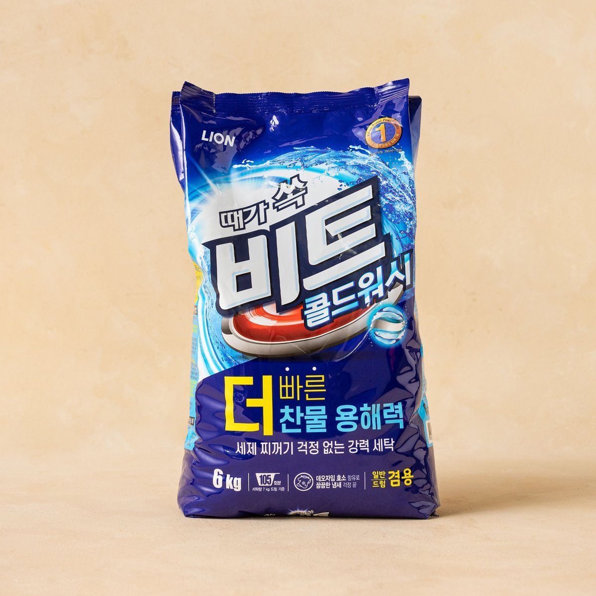 비트 비트 찬물전용 분말세제 6KG