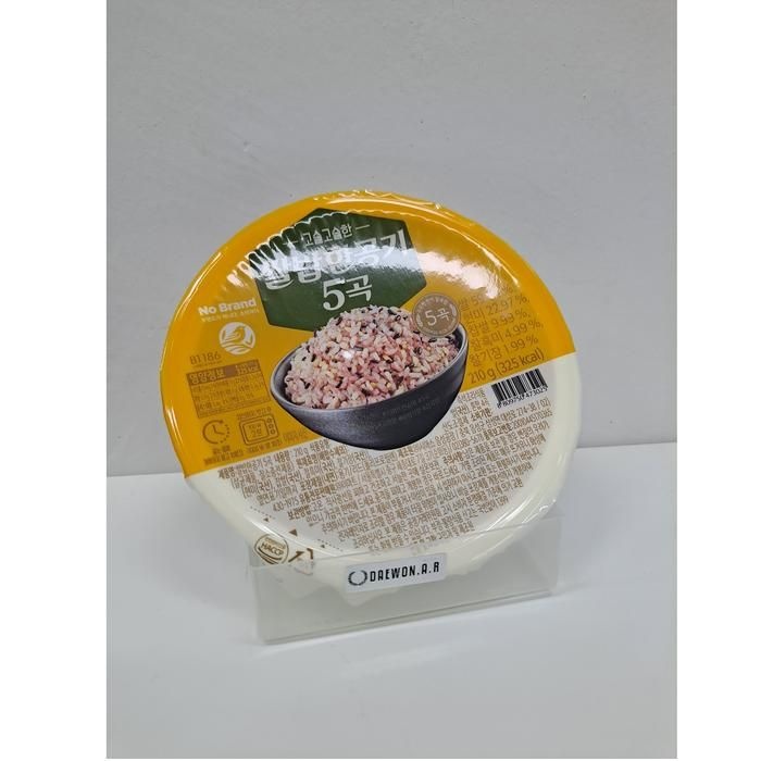 노브랜드 고슬고슬한 쌀밥 한공기 5곡 210g 15개