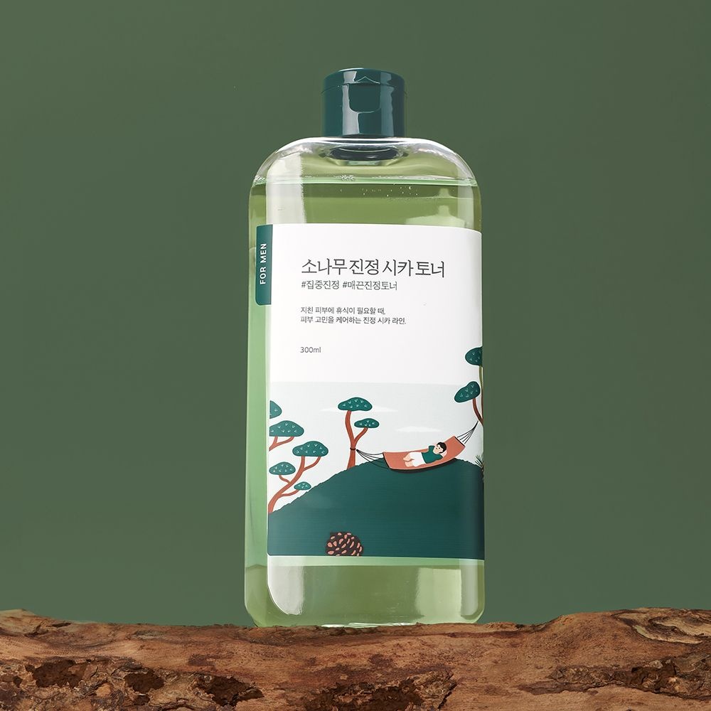 라운드랩 포 맨 소나무 진정 시카 토너 300ml