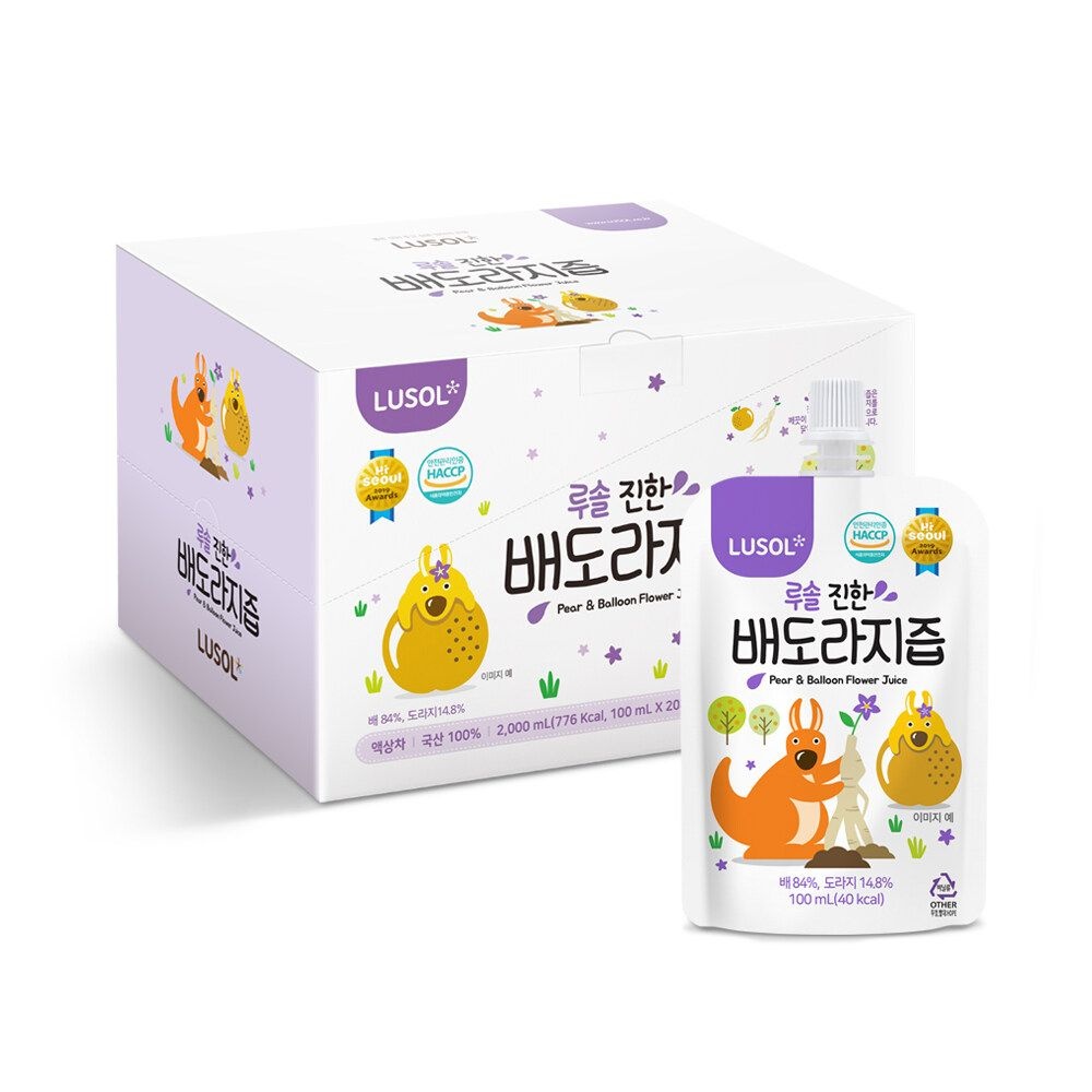 [G][루솔] 진한 배도라지즙 120포 (나눔발송)