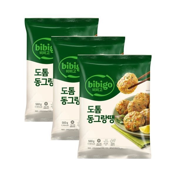 CJ제일제당 [하프클럽]비비고 도톰동그랑땡 560g 3개