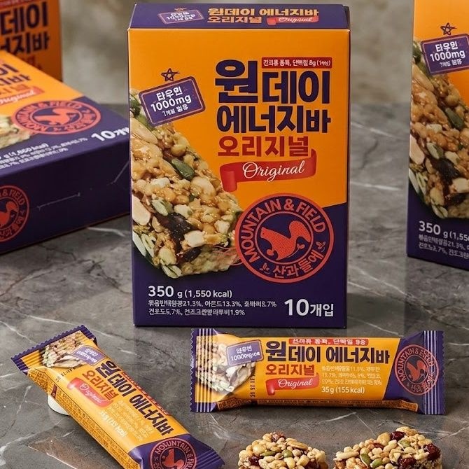 산과들에 원데이에너지바 오리지널 10개세트x3개 에너지바 영양바 단백질바