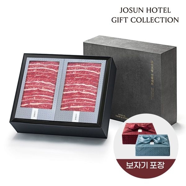 조선호텔앤리조트 9/20 오전10시 주문건까지 명절 전 출고 조선호텔 LA 갈비 세트2.5kg 2.5kg+소스 250ml x 2팩