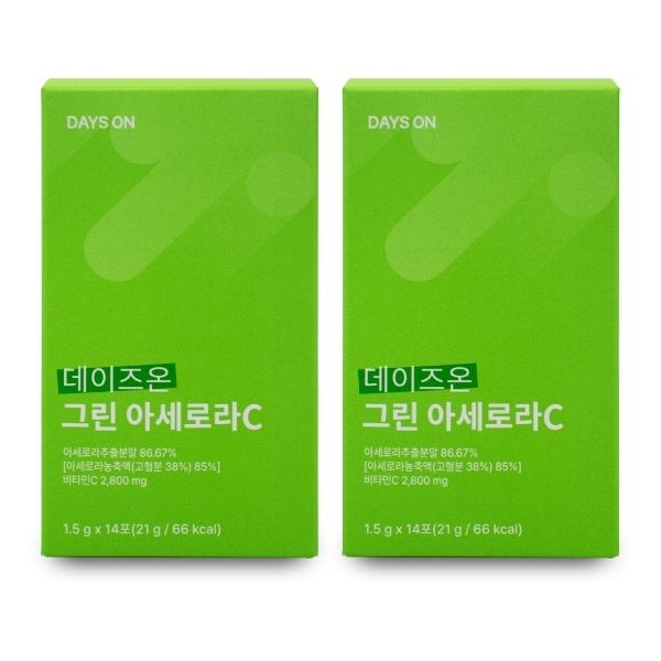 데이즈온 그린 아세로라C 1.5g x 14포 X 2박스 I