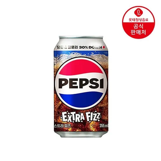 [딜크릿] (본사직영) 펩시콜라 엑스트라피즈 355ml 48캔
