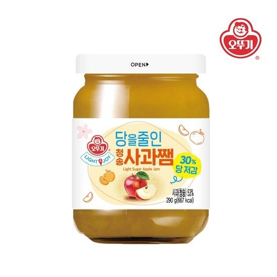 LIGHT&JOY 당을줄인 청송사과쨈 290g