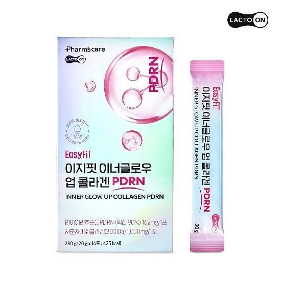 [락토온] 이지핏 이너글로우 업 콜라겐 PDRN 14포