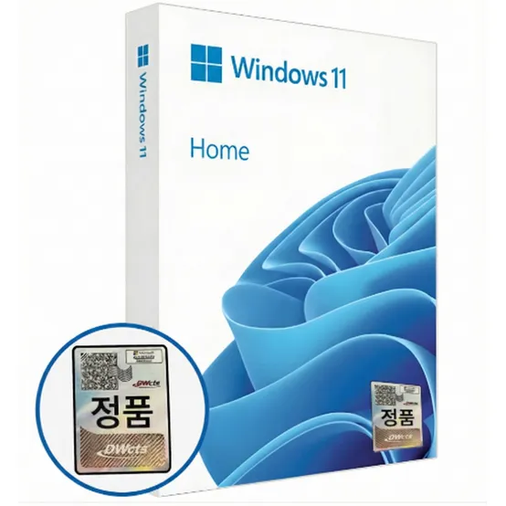 Microsoft Windows 11 Home FPP (처음사용자용 한글)