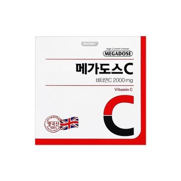 고려은단 메가도스C 비타민C 2000mg X 100포 (200g), 1개