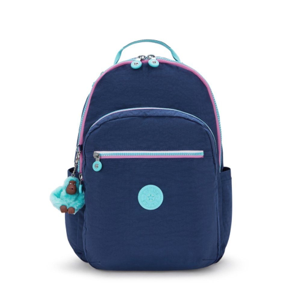 제조사:VF 수입자:폴라리스AI 키플링 KIPLING 백팩 서울 Resort Navy KPABA24RSNY