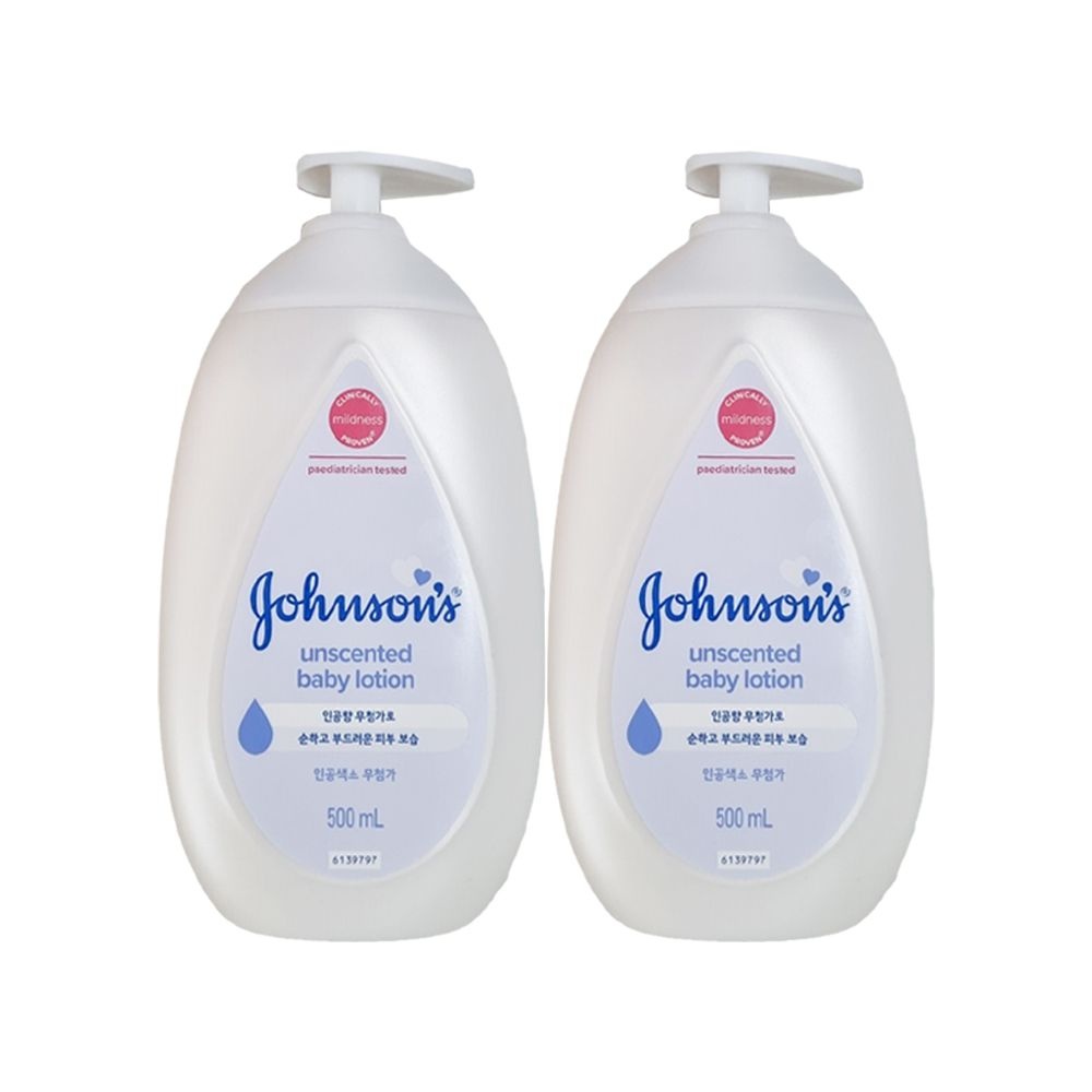존슨즈 베이비 로션 화이트 500ml x 2개