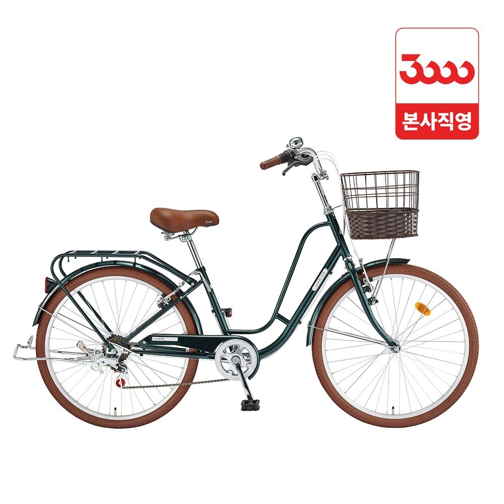 삼천리자전거 자스민 26 7단 시티 클래식 여성 자전거 완조립 삼천리 몰