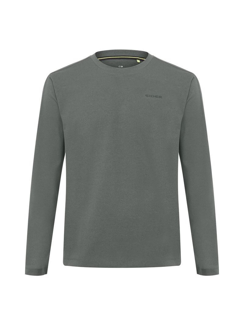 EIDER <매장정품> 아이더 EIDER MOMENTUM 남성 크루 라운드 티셔츠_PKHAKI DMU262211K 2102915