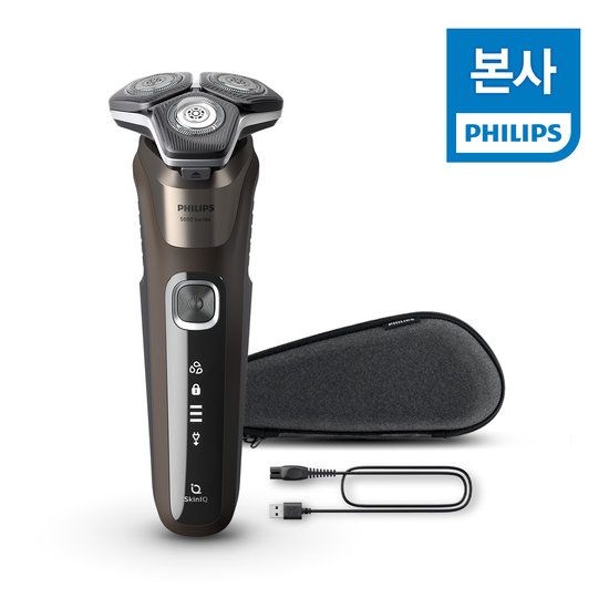 필립스 [본사] 필립스 Skin IQ 5000시리즈 전기 면도기 S5886/31