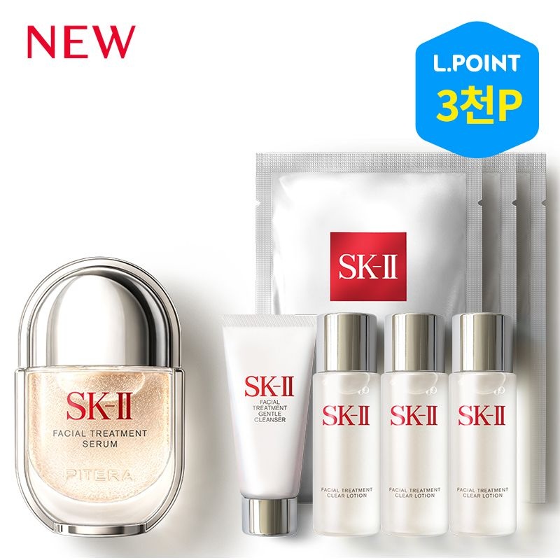 [롯데백화점] 에스케이투 [10적립] NEW 피테라 세럼 50ml 세트 (+ L.POINT 3천점) LE1222519049