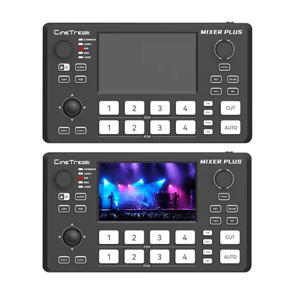 시네트릭 CINETREAK Mixer Plus 4채널 HDMI 비디오 스위처 실시간 멀티뷰 라이브 방송 스트리밍