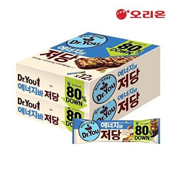 오리온 [오리온]에너지바 저당 1P (50g) x 24개