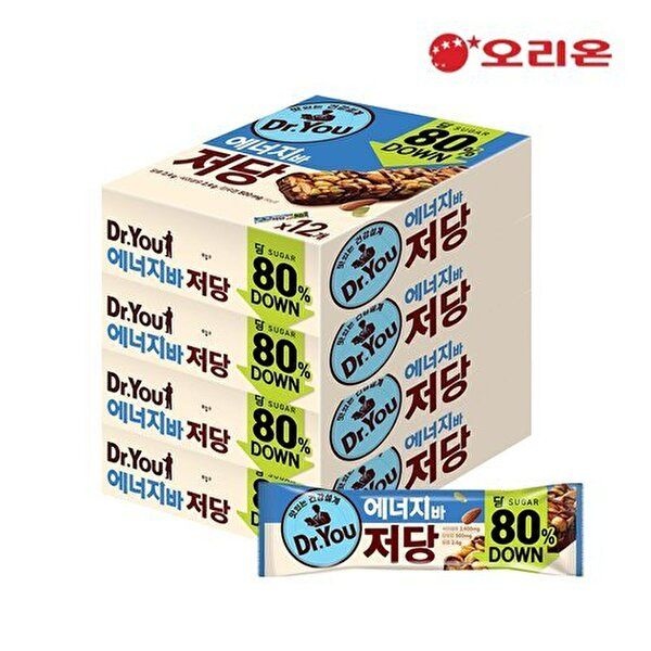 오리온 [오리온]에너지바 저당 1P (50g) x 48개