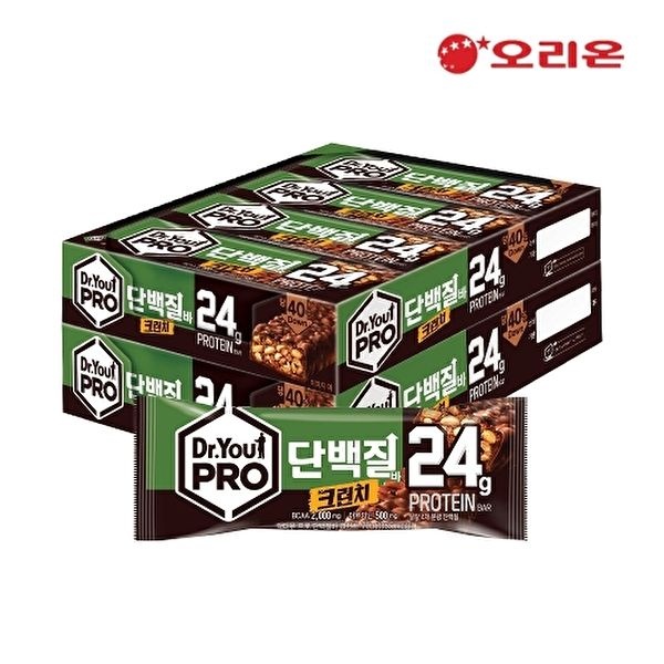 오리온 [오리온]오리온 닥터유 프로 단백질바 크런치 70g x 16p