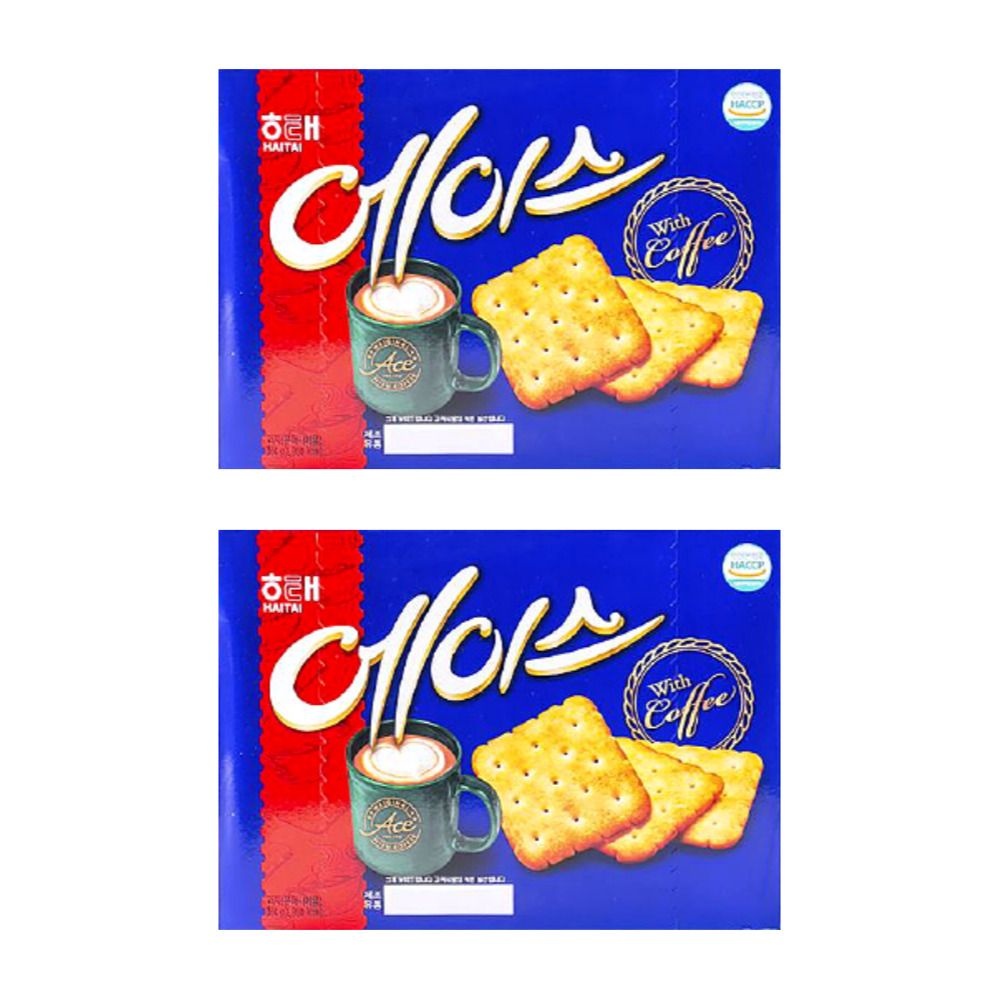 해태제과 에이스 364g 2개 간식거리 크래커 편의점과자 와인안주