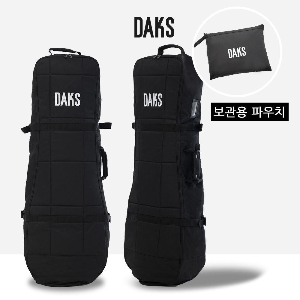 2025 닥스골프 캐디백 골프백 항공커버 골프가방 트레블커버 DKTC-001U