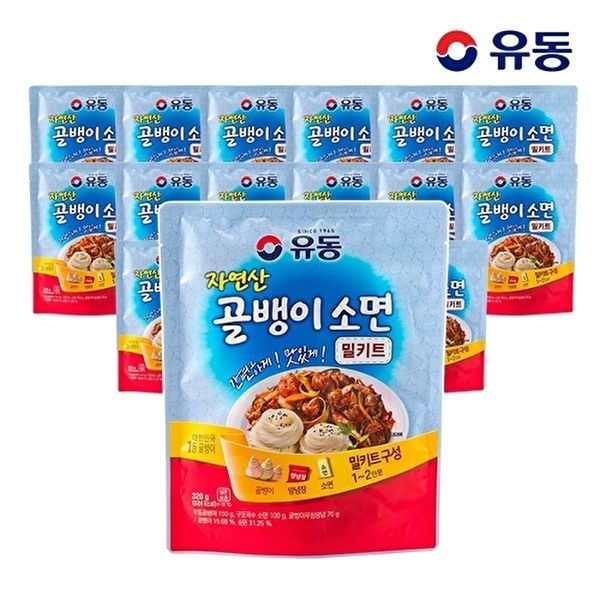 [유동][유동] 골뱅이 소면 밀키트 320g x15개