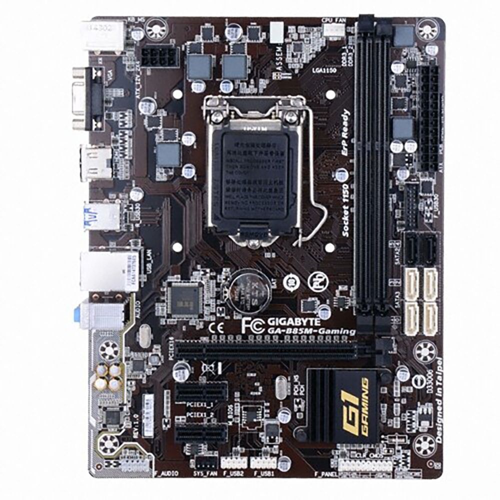 B85M 1150 소켓 M-ATX 4세대 메인보드 제조사 랜덤 백패널 미포함