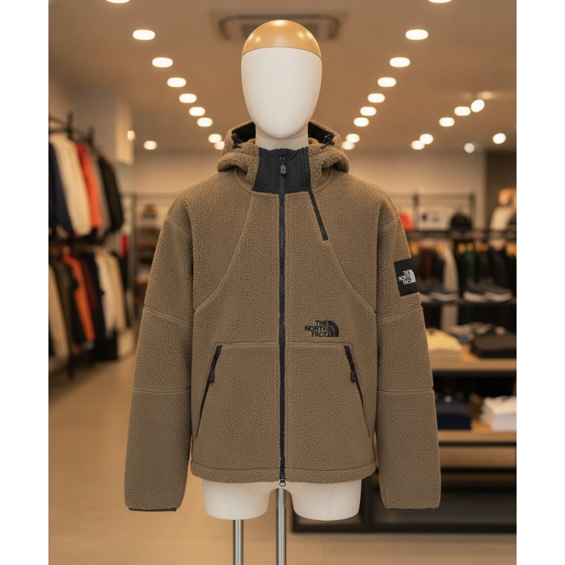 노스페이스 NJ4FS52J 트롬스 플리스 자켓 DEEP TAUPE