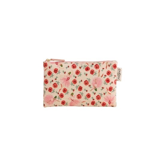 cath kidston 캐스키드슨 [공식수입원]지퍼 펄스 파우치 - 발레리나 로즈 (CK-AG76118)
