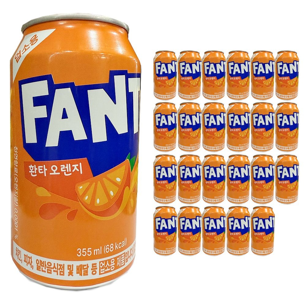 코카콜라 환타 오렌지 355ml x 24캔