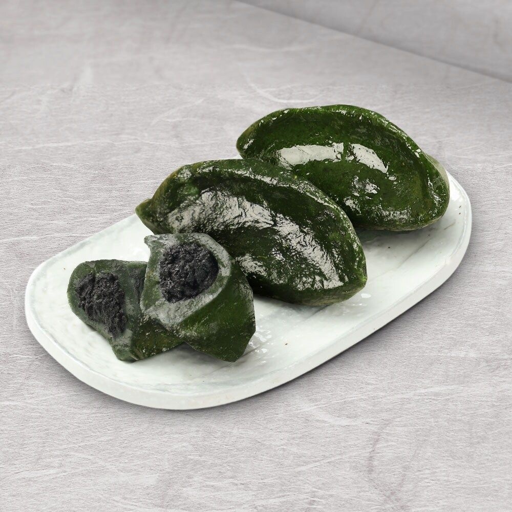 [영광떡공방] 우리쌀로 빚은 생모시떡(검정깨) 350g x 2팩