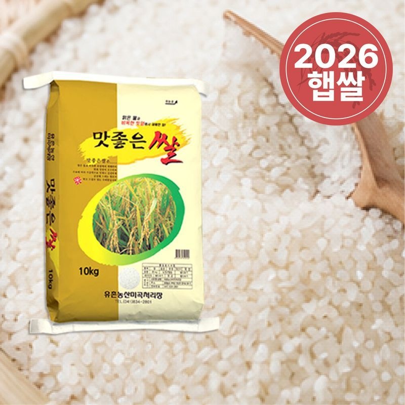 [2026년산] 국산 맛좋은쌀 10kg (상등급)