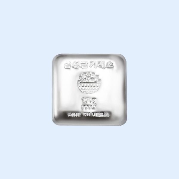 삼성금거래소 [삼성금거래소] 진공 실버바(Silver Bar) 100g