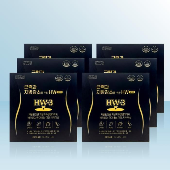 주영엔에스 근력과 지방감소를 위한 HW 오곡맛 (25g x 14포) x 6개 / iuy (47361382)