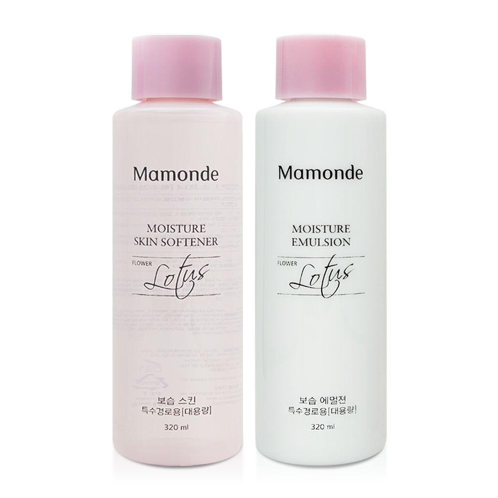 마몽드 모이스처 소프너 에멀전 2종 수분밀착 대용량스킨로션