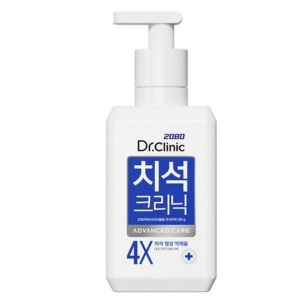 오피스디포 2080닥터크리닉 펌핑치약 치석케어 285g