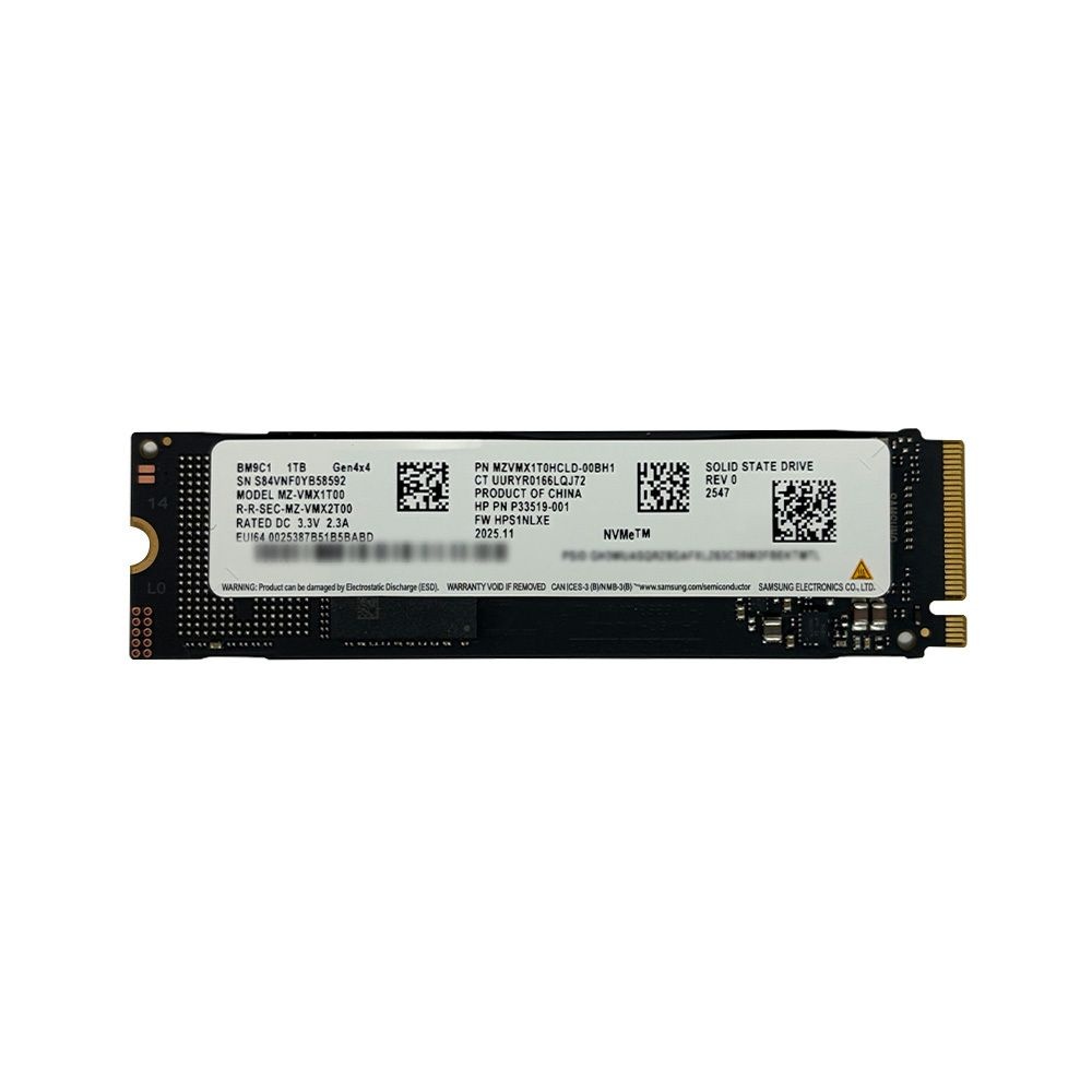 삼성전자 BM9C1 (2280) 1TB PCIe 4.0 NVMe M.2 벌크/미사용 HMC