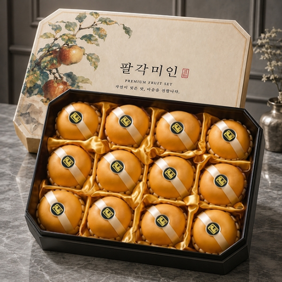 수려한 과일선물세트 팔각미인2호 7kg내외(나주신고배12과)