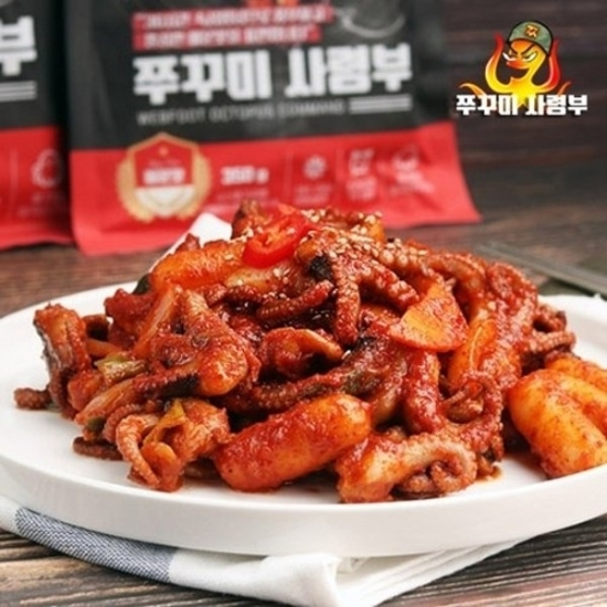 쭈꾸미사령부 매운맛 350g  8팩 10465016588645