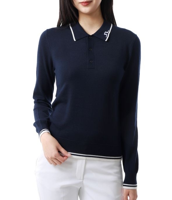 J.LINDEBERG Mimmi knitted Shirt GWKW11737-6855 여성 미미 니트 셔츠 4125129