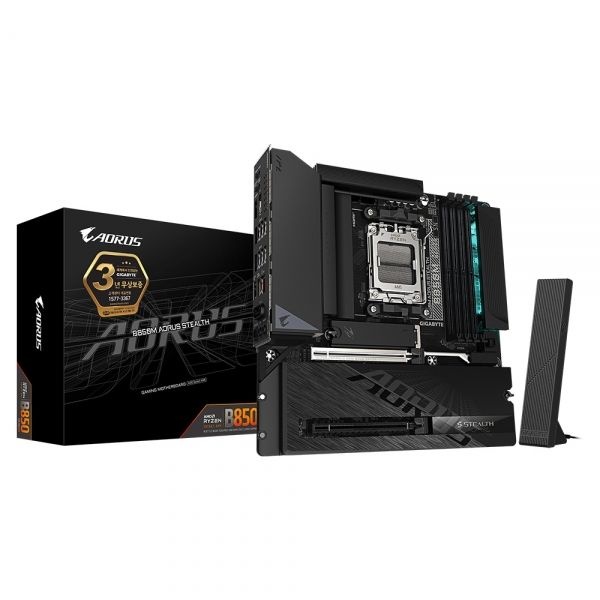 GIGABYTE B850M AORUS STEALTH 제이씨현