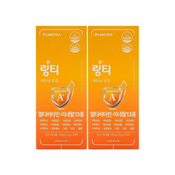 링티 액티브 프로 11g x 10포 x 2개 /Hb