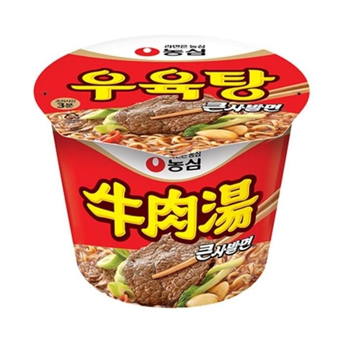 농심 우육탕 큰사발 115g 12컵 (set)