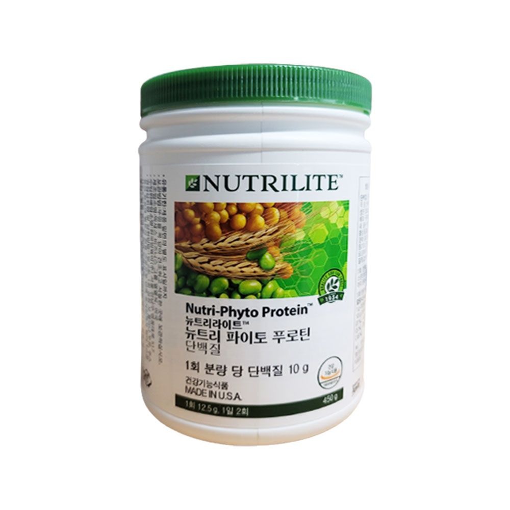 암웨이 뉴트리 파이토 푸로틴 단백질(450g)/ 순식물성 단백질 보충제품