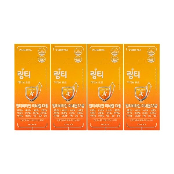 링티 액티브 프로 11g x 10포 x 4개