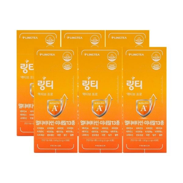 링티 액티브 프로 11g x 10포 x 6개 /Hb