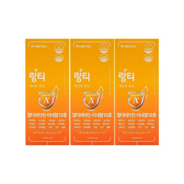 링티 액티브 프로 11g x 10포 x 3개 /Hb
