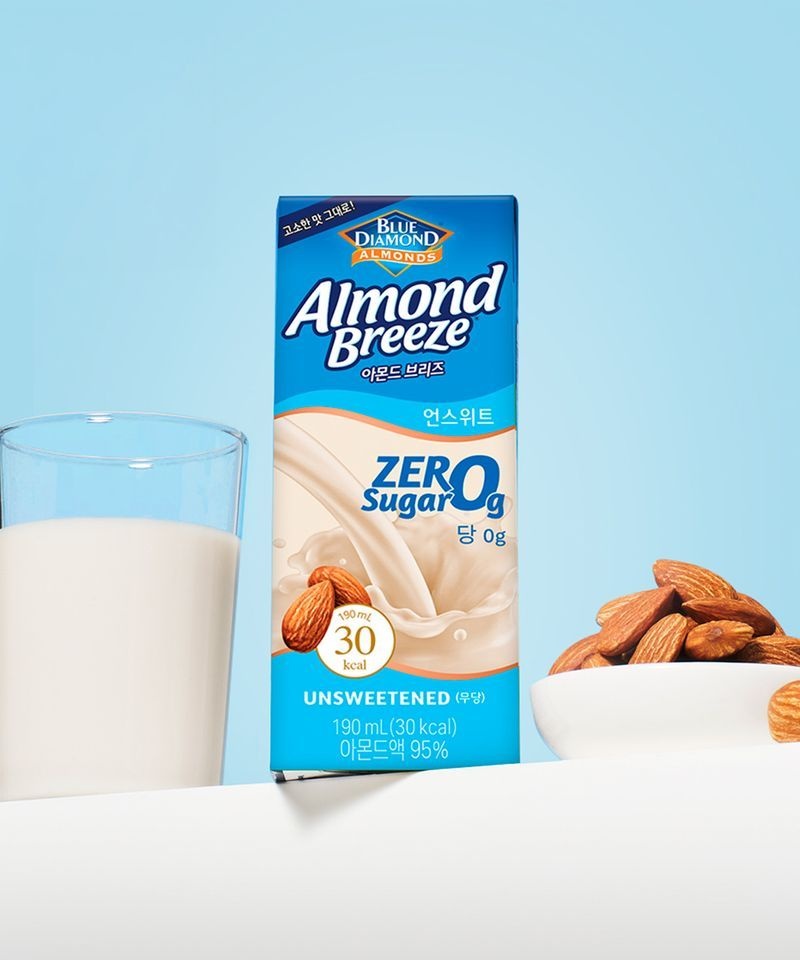 ALMONDBREEZE ALMONDBREEZE 아몬드브리즈 언스위트 190ml 48팩 4161207
