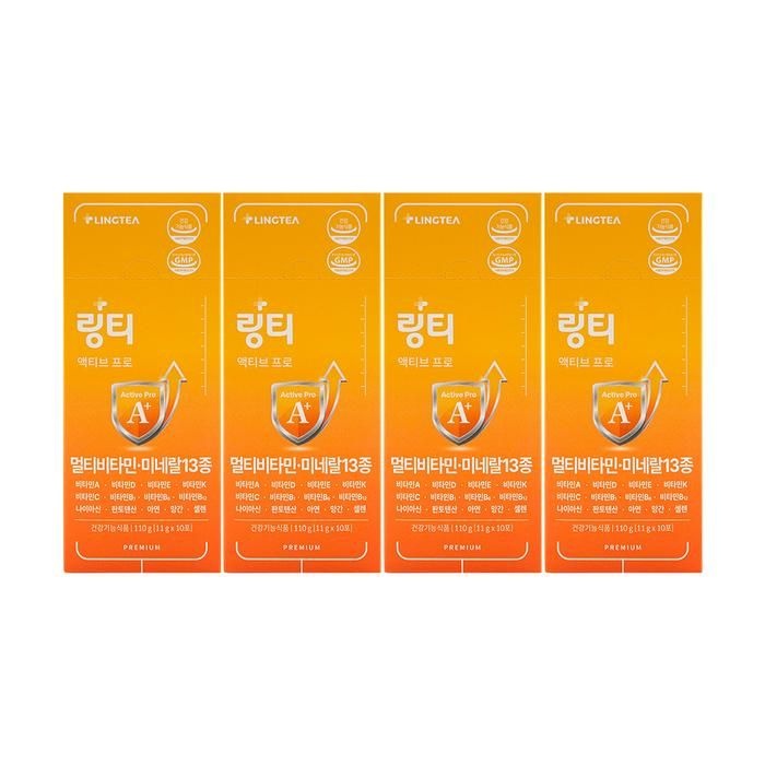 링티 액티브 프로 11g x 10포 x 4박스