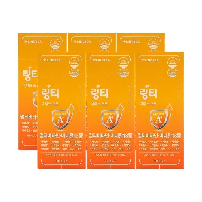 링티 액티브 프로 11g x 10포 x6박스